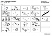 Bosch 1 609 351 021 ---- Seal Kit Spare Parts